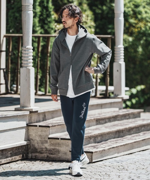 felkod（フィルコッド） パーカー 裏起毛 mpa3833- Soft Drape Zip Up 