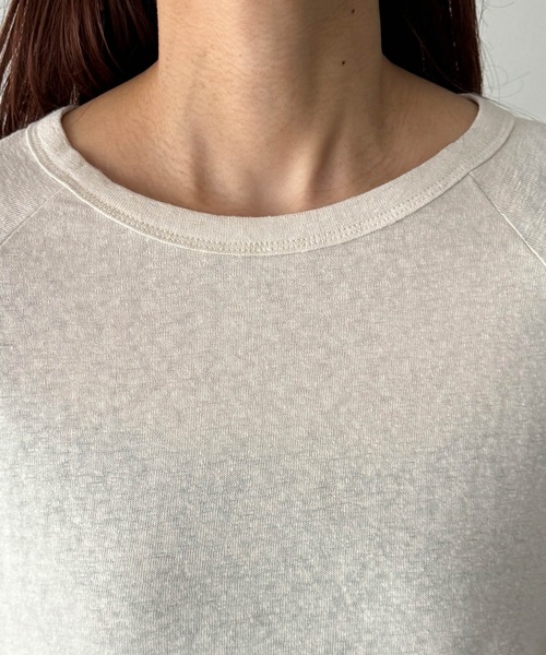 CANAL JEAN tシャツ El mar スラブラグランTシャツ レディース