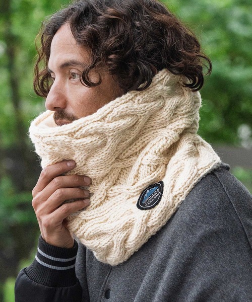カナダグース メリノチャンキーケーブルスヌードネックウォーマー カナダグース CANADA GOOSE メリノチャンキーケーブルスヌード