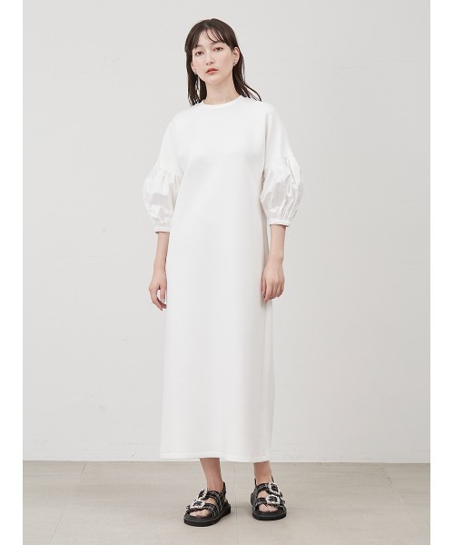 【美品】Mila Owen 袖パフワンピース　半袖ワンピース　完売商品 美品】Mila Owen 袖パフワンピース 半袖ワンピース 商品
