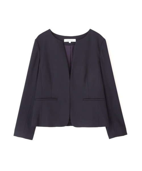 NATURAL BEAUTY BASIC 「NATURAL BASIC」 ノーカラージャケット