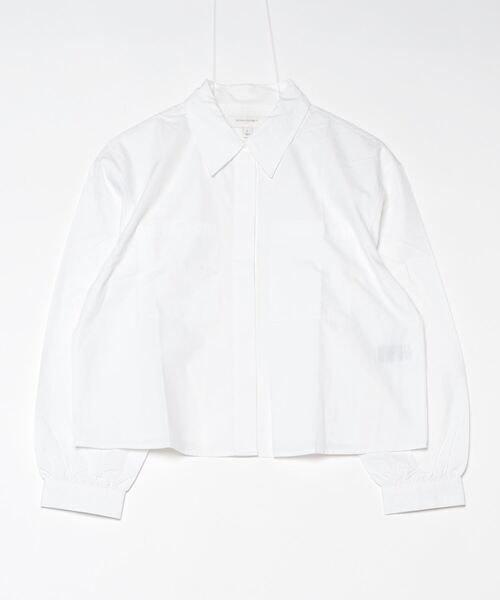 ✨未使用タグ付き✨ 24AW anuans ダブルポケット クロップドシャツ セール】ダブルポケットクロップドシャツ（シャツ/ブラウス）｜anuans