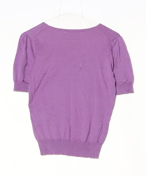 「LULU ON THE BRIDGE」 長袖ニット - パープル レディース_画像2