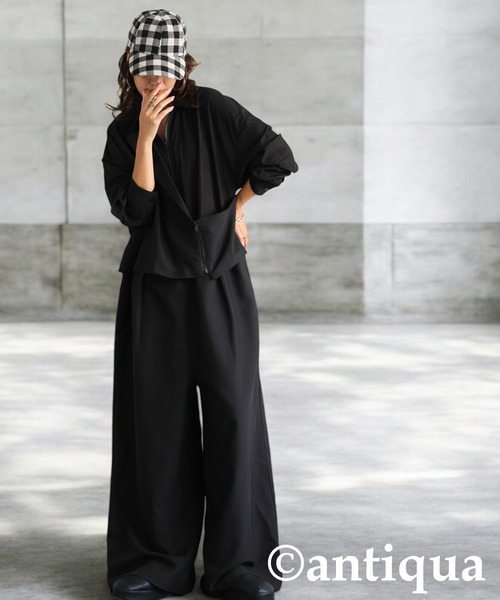 アシメデザインオールインワン　FREE antiqua（アンティカ） オールインワン アシメデザインオールインワン