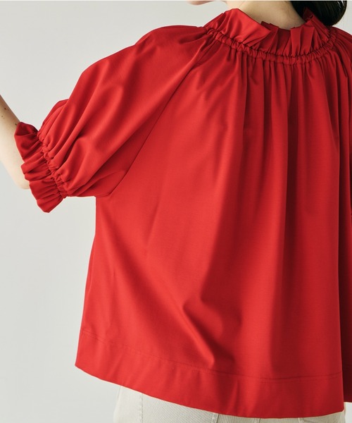 Audie a Muses（オーディア ミューズ） tシャツ ギャザーカットソー