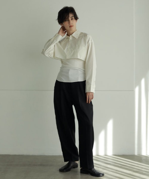 「ETRE TOKYO」 カーゴパンツ S オフホワイト レディース