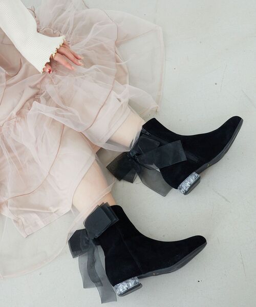MAJESTIC LEGON（マジェスティックレゴン） ブーツ ローヒール取り外し