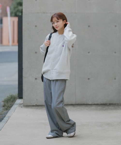 Champion（チャンピオン） スタジャン RW SNAP SWEATSHIRT リバース