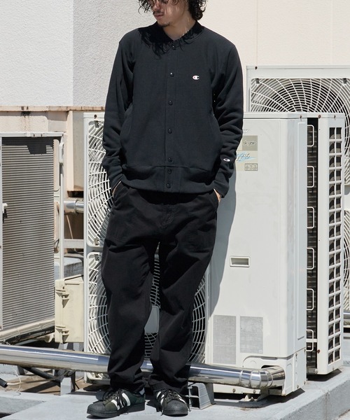 Champion（チャンピオン） スタジャン RW SNAP SWEATSHIRT リバース