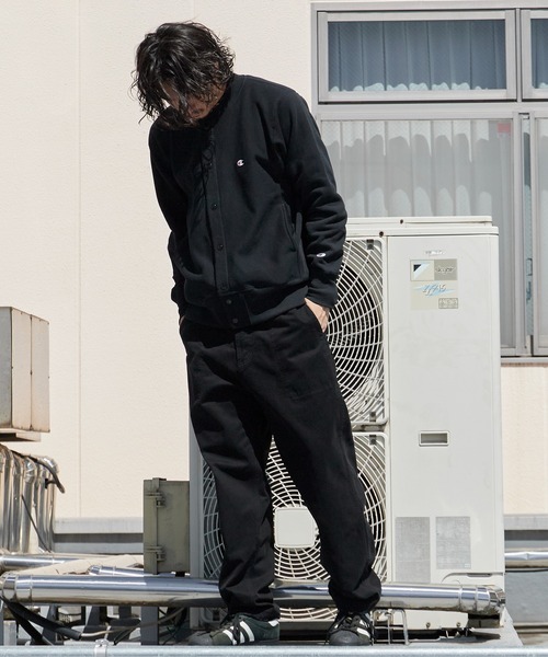 Champion（チャンピオン） スタジャン RW SNAP SWEATSHIRT リバース
