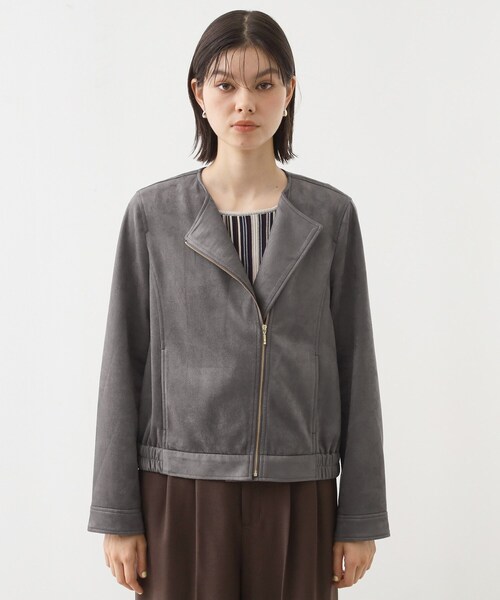 theory グレー レザーライダースジャケット XS theory グレー レザーライダースジャケット XS - メルカリ