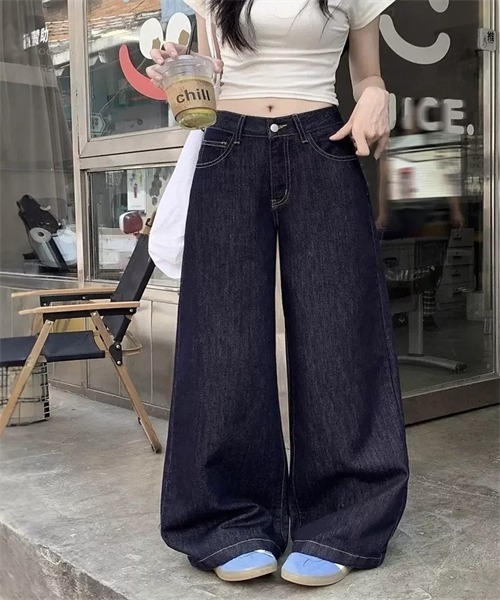 FREE STYLISTS ジーンズ デニム デニムパンツ ルーズワイドデニム