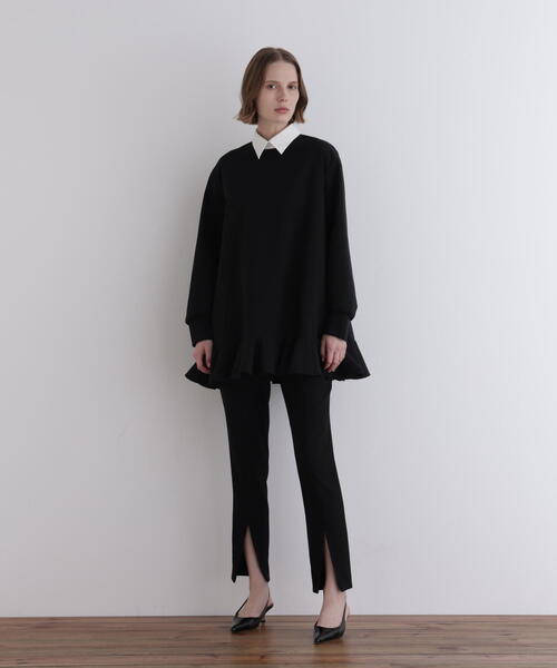 LE PHIL（ル フィル） パンツ 起毛2WAYツイルスリットパンツ