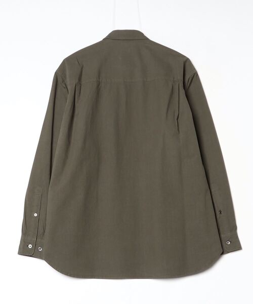 「Steven Alan」 長袖シャツ L ライトグレー メンズ