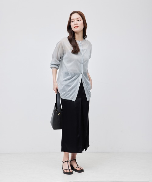 「ROPE'」 フラットサンダル 36.5 ブラック レディース_画像3