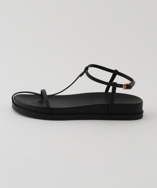 「ROPE'」 フラットサンダル 36.5 ブラック レディース_画像6