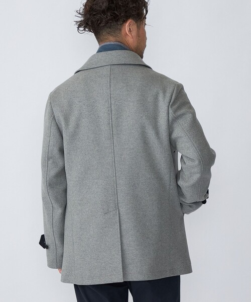 SHIPS（シップス） ピーコート LARGE ブルー メンズ : ZOZOTOWN Yahoo