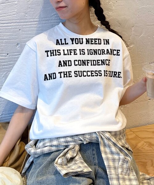 「CIAOPANIC TYPY」 半袖Tシャツ MEDIUM グレー レディース_画像2