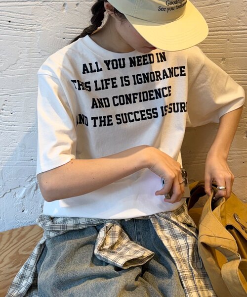 「CIAOPANIC TYPY」 半袖Tシャツ MEDIUM グレー レディース_画像5