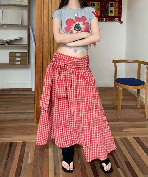 「MEMECLE」 半袖カットソー FREE ブラック レディース_画像4