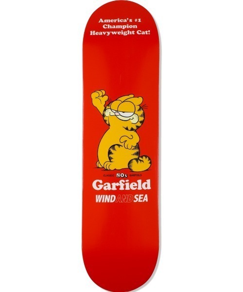 WIND AND SEA × GARFIELD SKATE BOARD WIND AND SEA（ウィンダンシー） GARFIELD x WDS SKATE BOARD