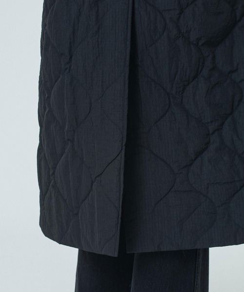 コート アウター (CREOLME)QUILTED LONG COAT レディースの画像