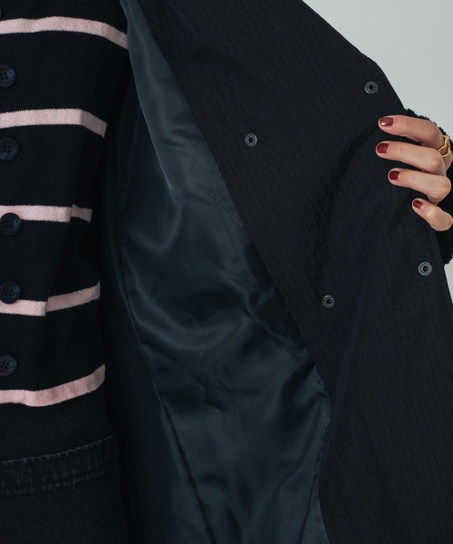 コート アウター (CREOLME)QUILTED LONG COAT レディースの画像