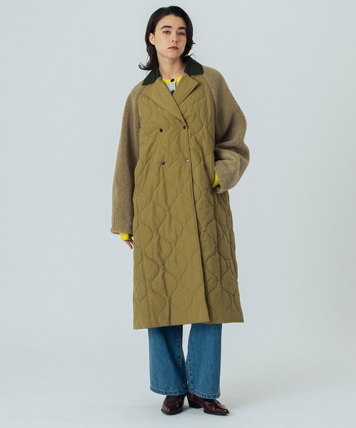 ROSE BUD（ローズバッド） コート アウター (CREOLME)QUILTED LONG