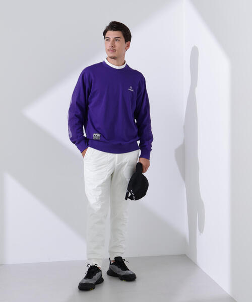 PING（ピン） セーター ニット 「PING APPAREL」リップルロゴクルー