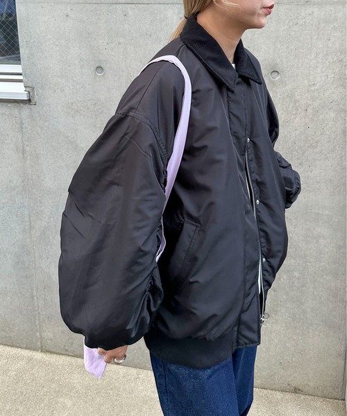 「feepur」 ブルゾン MEDIUM カーキ レディース_画像7