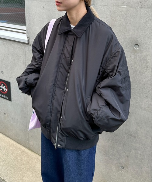 「feepur」 ブルゾン MEDIUM カーキ レディース_画像9