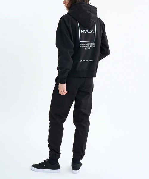 RVCA ブラック フーディ パンツ セットアップ RVCA（ルーカ） パンツ メンズ NEW BOX WRWB PT セットアップボトムス