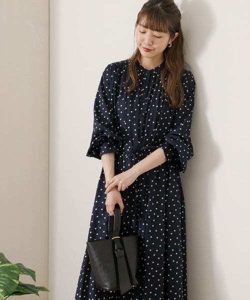 URBAN RESEARCH Sonny Label 長袖ワンピース FREE ベージュ レディース