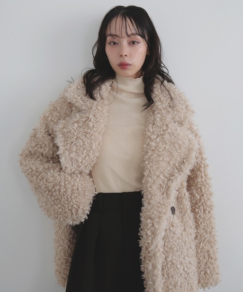 完売品　room306Contemporary　プードルファーコート 2026年最新】room306 CONTEMPORARY レディース 毛皮・ファーコートの