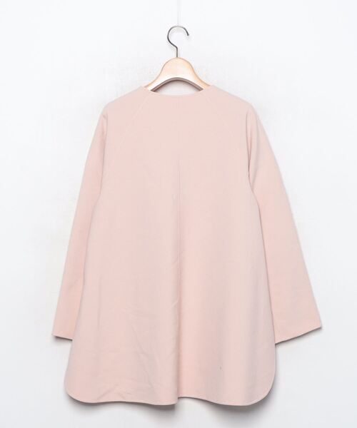 アナイ　ジャケット美品　38 ANAYI（アナイ） ノーカラージャケット 38 ピンク レディース