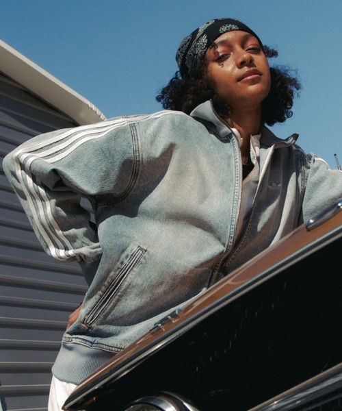 アディダス デニムジャケット Ｌ adidas（アディダス） デニムジャケット gジャン メンズ レディース