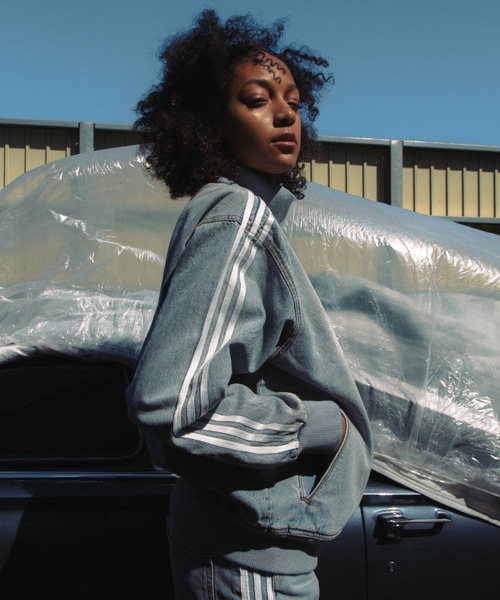 adidas（アディダス） デニムジャケット gジャン メンズ レディース