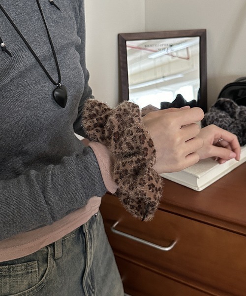 シュシュ Fluffy Leopard Chouchou : ZOZOTOWN Yahoo!店 - 通販