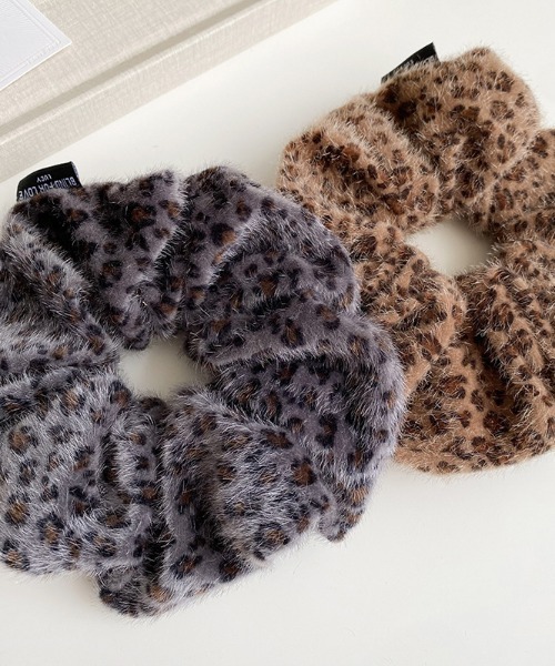 シュシュ Fluffy Leopard Chouchou : ZOZOTOWN Yahoo!店 - 通販