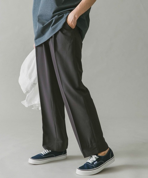 「URBAN RESEARCH DOORS」 パンツ LARGE グレー メンズ_画像2