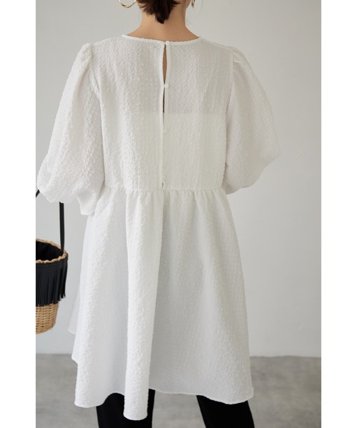 「&. NOSTALGIA」 長袖ワンピース FREE オフホワイト レディース_画像2