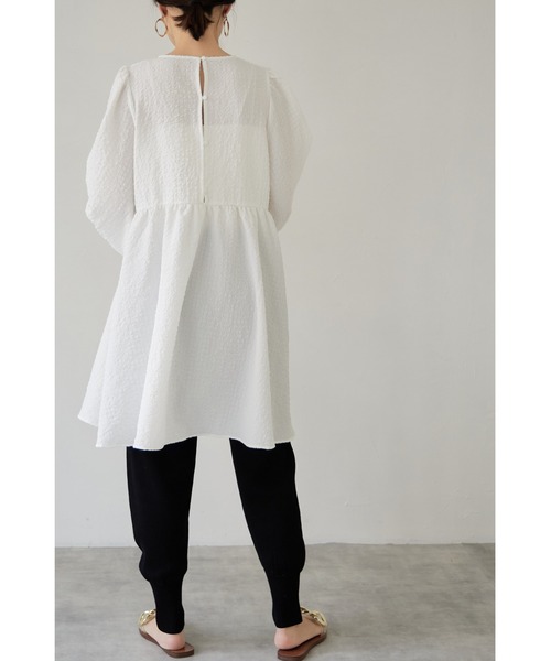 「&. NOSTALGIA」 長袖ワンピース FREE オフホワイト レディース_画像5