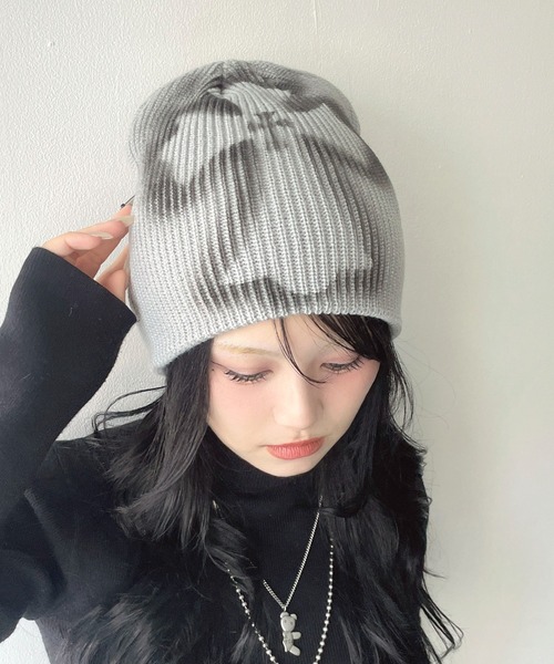 WEGO（ウィゴー） ニット帽 ニットキャップ WEGO/クロススプレー