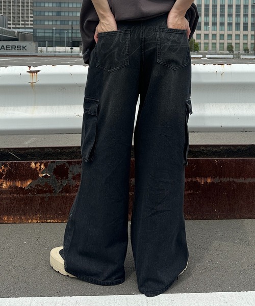 [sedacle] Denim брюки MEDIUM серый мужской 