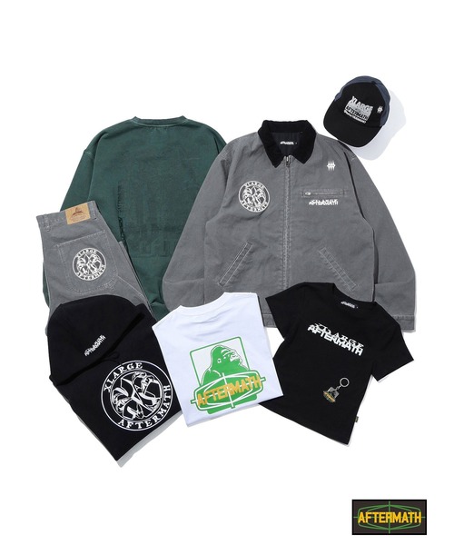 パーカー XLARGE×AFTERMATH PULLOVER HOODED SWEATSHIRT メンズ 