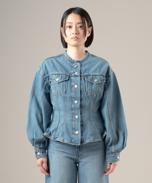 Levi's（リーバイス） デニムジャケット gジャン SCULPTED トラッカー