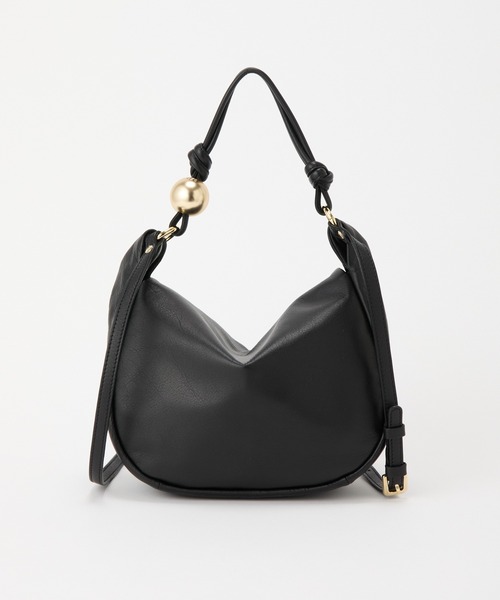 russet（ラシット） 2WAYバッグ「BEARDSLEYコラボ」 FREE ブラック