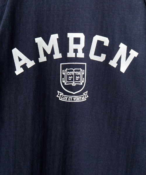 「AMERICANA」 7分袖カットソー ONE SIZE サックスブルー レディース_画像2