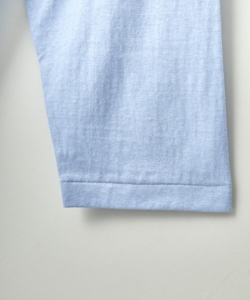 「AMERICANA」 7分袖カットソー ONE SIZE サックスブルー レディース_画像4