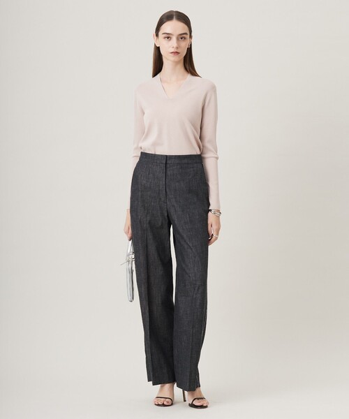 「ICB」 長袖ニット SMALL ブラック レディース_画像7